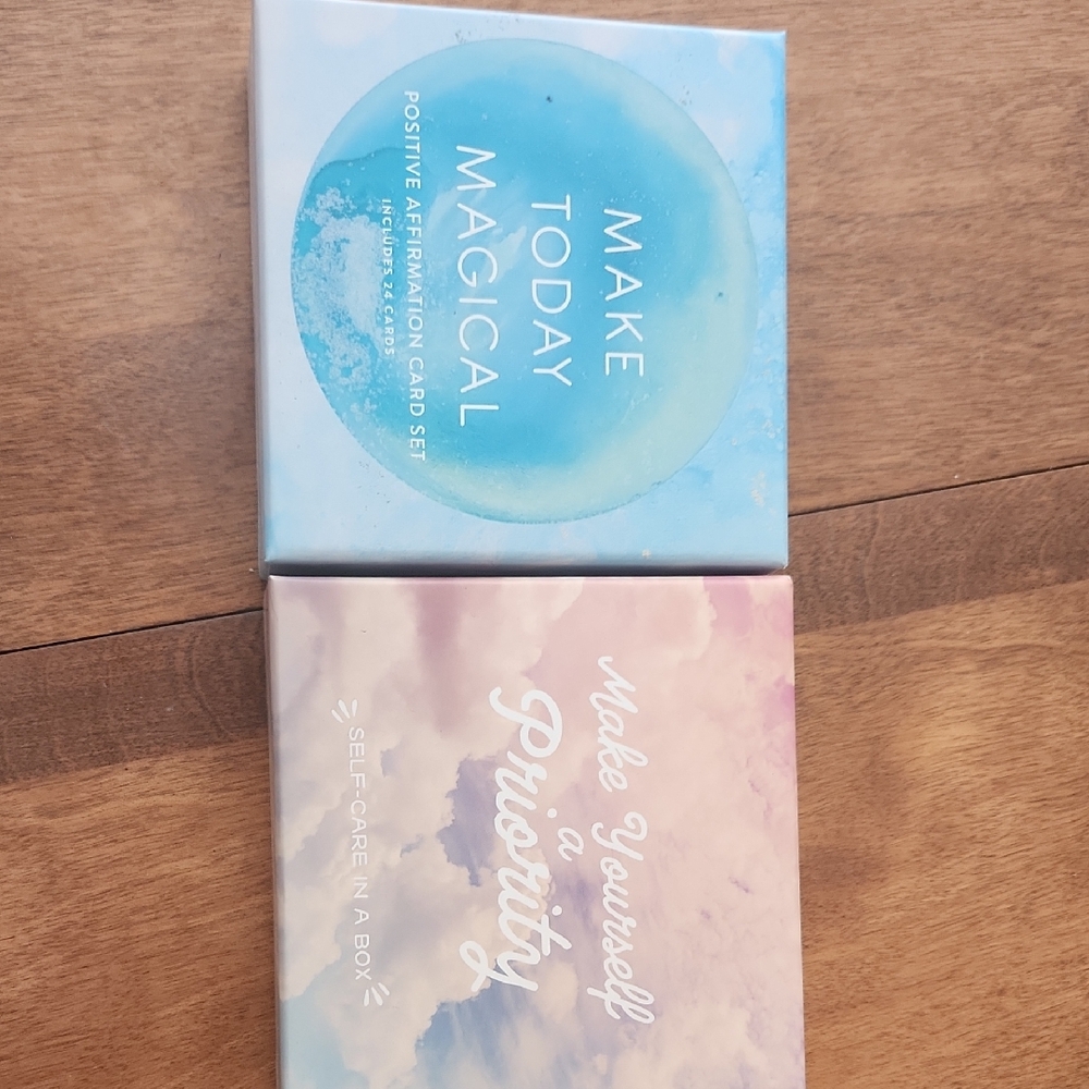 Make Today Magical Affirmation Card Set AND Make Yourself A Priority *Self-Care